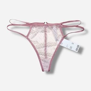 New S & M Urban Outfitters v-string panty NWT